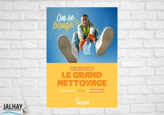 Grand nettoyage BeWapp 2026