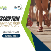 Inscription, je cours pour la forme été