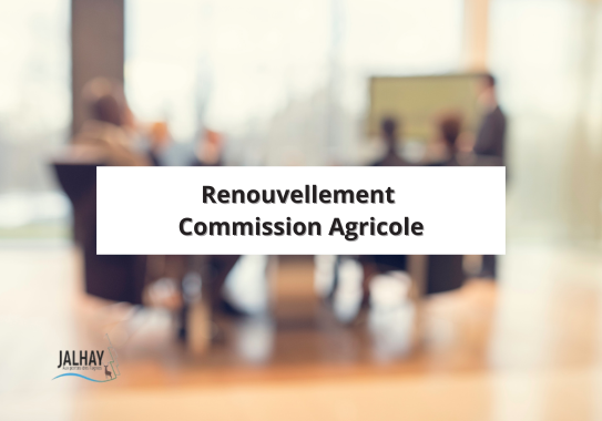 Renouvellement de la commission agricole