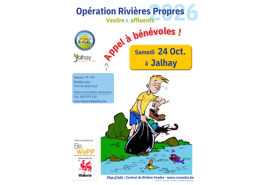 Opération Rivières Propres 2026