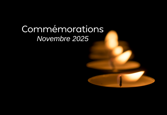 Commémorations - Novembre 2025