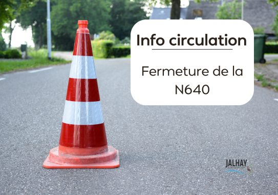Fermeture N640 - Sart Baronheid