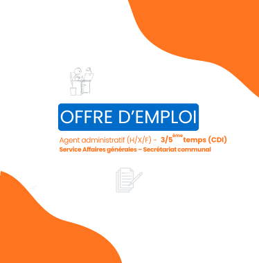 Offre d'emploi - Agent Administratif Secrétariat