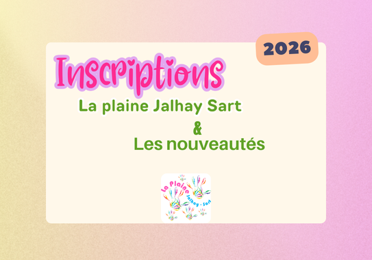 Inscriptions Plaines 2026