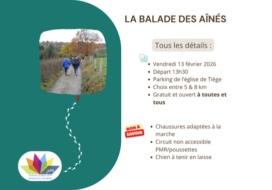 Balade des aînés - février 2026