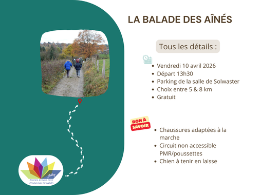 Balade du CCCA - Avril 2026