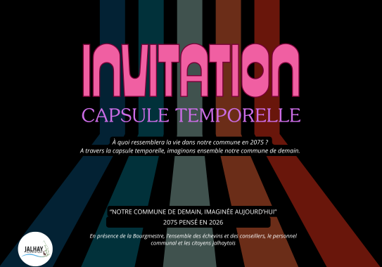 Invitation - Cérémonie Capsule temporelle