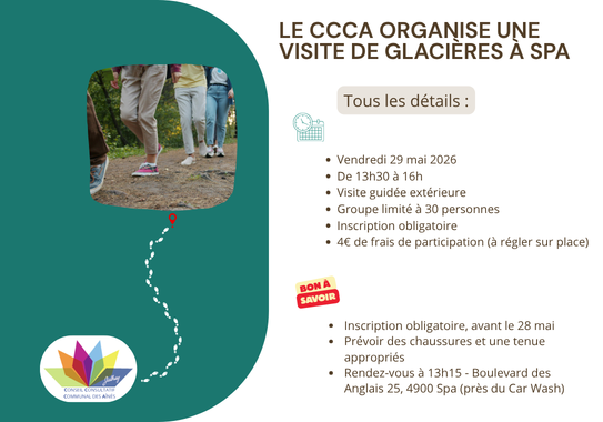 CCCA visite glacières Spa