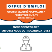 Offre d'emploi - Ouvrier qualifié polyvalent / fossoyeur