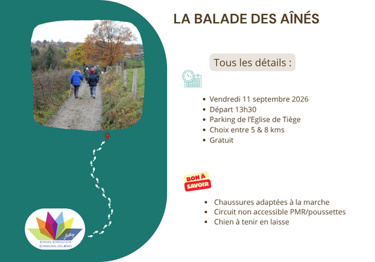 Balade des aînés - Septembre 2026