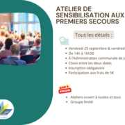 CCCA - Ateliers premiers secours