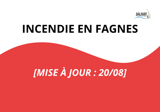 Incendie dans les Fagnes - 20 août 2026