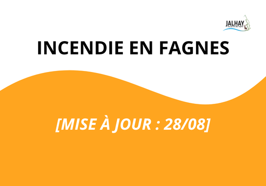 Incendie dans les Fagnes, Mise à jour - 28 août