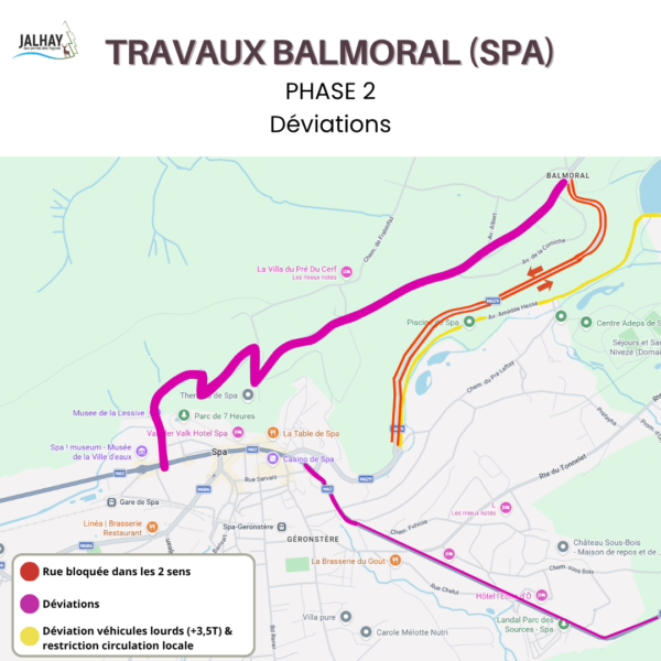 Travaux Balmoral -Phase 2